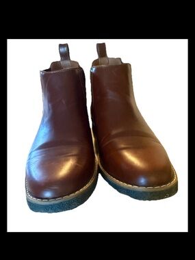 Deer Stags Mens Rockland Block Heel  Chelsea Boots Size 8.5M